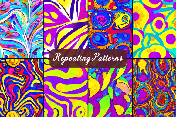 Download Abstract Seamless Repeating Patterns - Patterns Collection