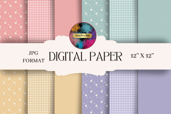 Download 12 Spring Pastel Patterns - Patterns Collection