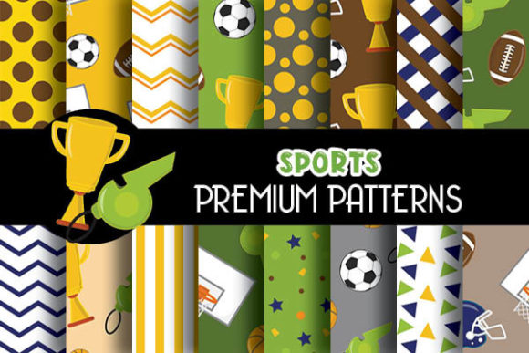 Download Sports Digital Papers Patterns - Patterns Collection