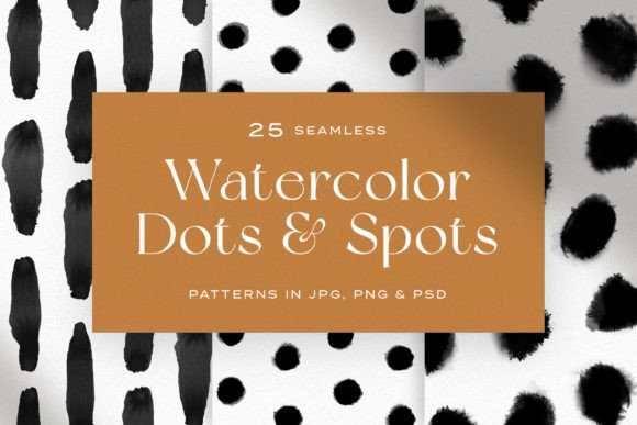 Download Watercolor Polka Dot Patterns - Patterns Collection