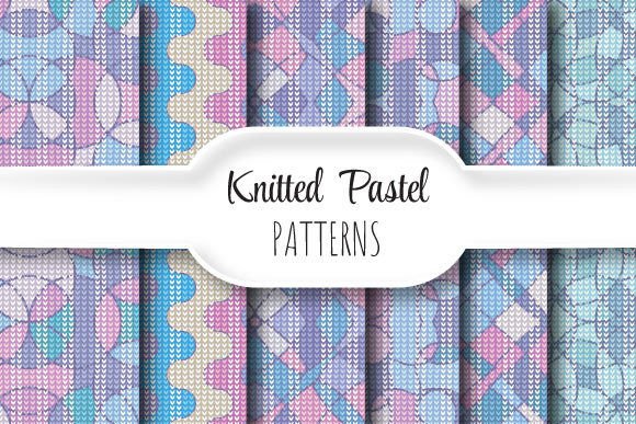 Download Knitted Pastel Patterns - Patterns Collection