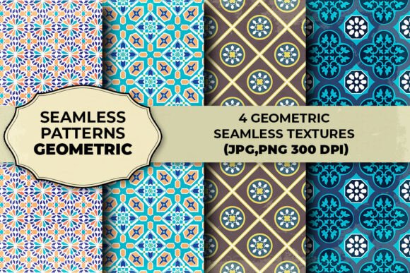 Download Geometric Seamless Patterns - Patterns Collection