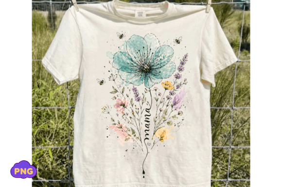 Download Boho Floral Mama PNG, Motherhood PNG - Boho floral Collection
