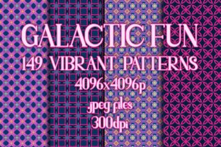 Download Galactic Fun - Vibrant Patterns - Patterns Collection