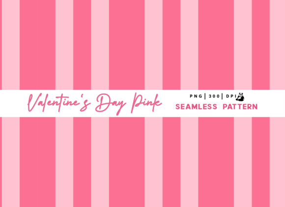 Download Valentine Pink Seamless Pattern Png - Pink Collection